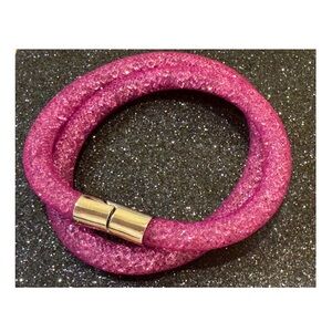NWT Swarovski Stardust Crystal Bracelet, 40CM